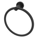 Classic Towel Bar Rail Ring Electroplated Matte Black Finish