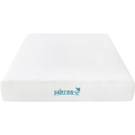 Palermo Double 25cm Gel Memory Foam Mattress  - Dual-Layered  - CertiPUR-US Certified