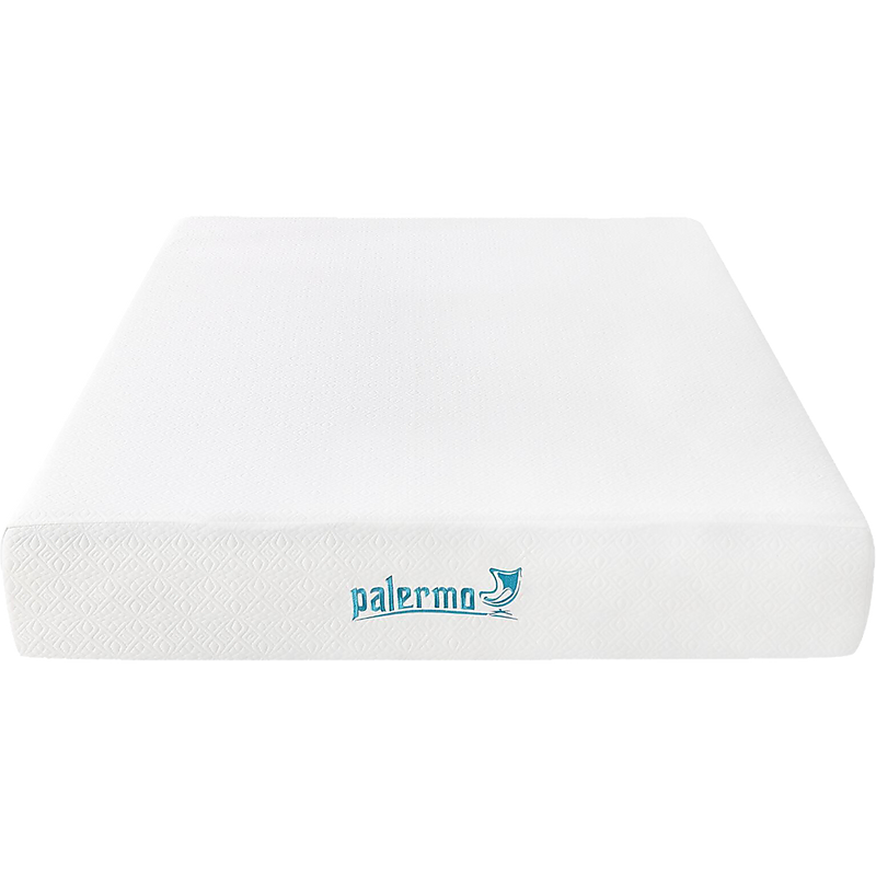 Palermo Double 25cm Gel Memory Foam Mattress  - Dual-Layered  - CertiPUR-US Certified