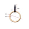 Wooden Gymnastic Rings Olympic Gym Strength Training