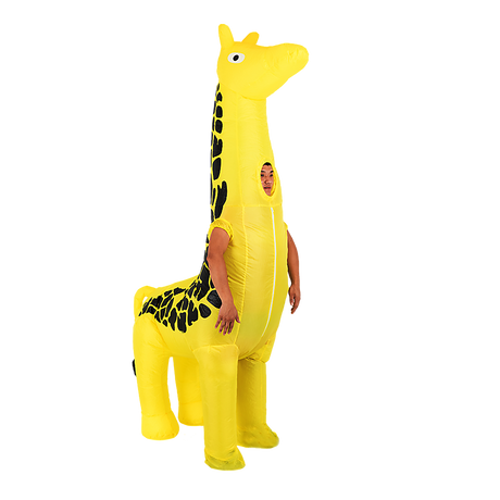 Giraffe Fancy Dress Fan Inflatable Costume Suit