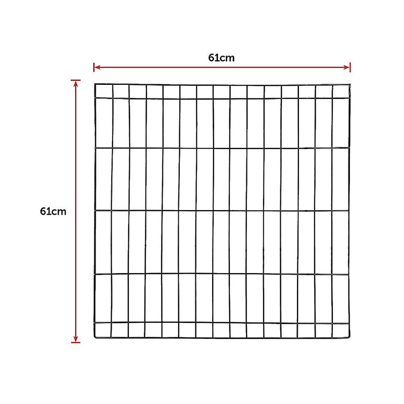 24" 8 Panel Pet Dog Playpen Puppy Exercise Cage Enclosure Fence Play Pen