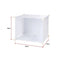 White Cube DIY Shoe Cabinet Rack Storage Portable Stackable Organiser Stand