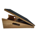 Wooden Slant Exercise Board With Adjustable Incline And Non-Slip Surface