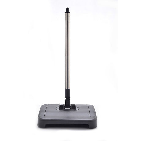 Sweep Carpet & Floor Manual Light Sweeper Dual Rotating Brushes