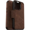 OtterBox Strada Case - For iPhone 14 Pro (6.1") - Espresso