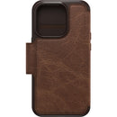 OtterBox Strada Case - For iPhone 14 Pro (6.1") - Espresso