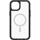 Otterbox Defender XT Clear MagSafe Case - For iPhone 14 Plus (6.7") - Black Crystal