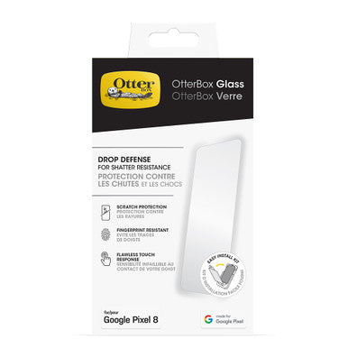 Otterbox Glass Screen Protector - For New Google Pixel 2023 - Clear