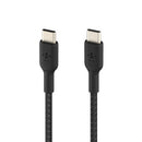 Belkin BoostCharge USB-C to USB-C Braided 1M Cable - Universally compatible - Black