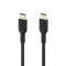 Belkin BoostCharge USB-C to USB-C Braided 1M Cable - Universally compatible - Black