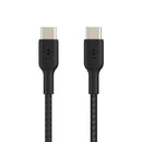 Belkin BoostCharge USB-C to USB-C Braided 1M Cable - Universally compatible - Black