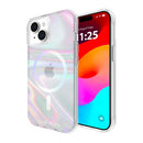 Case-Mate Soap Bubble MagSafe Case - For iPhone 15 - Iridescent