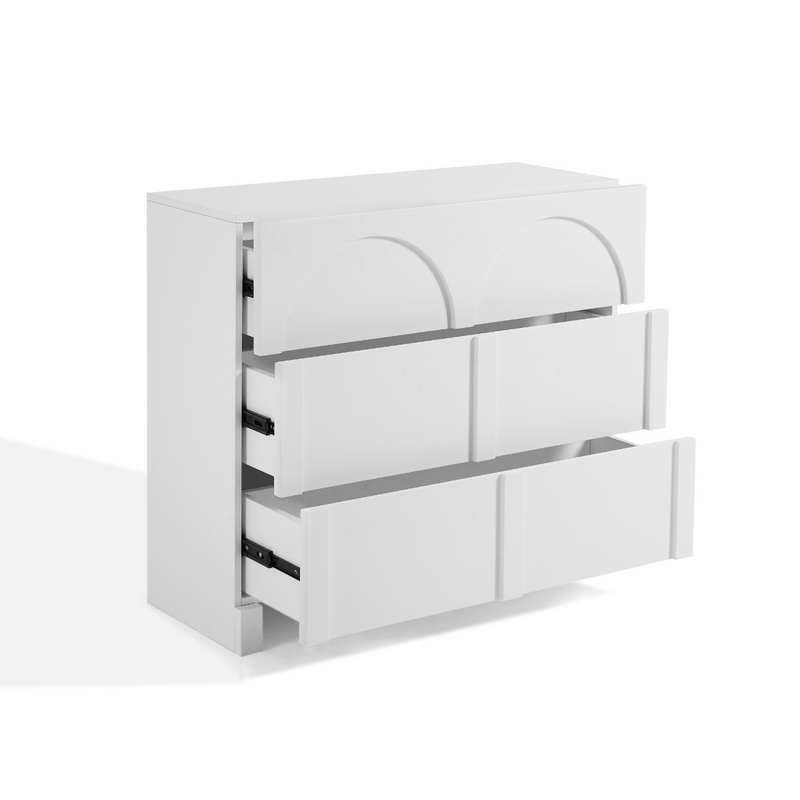 Dome White Sideboard