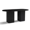 Kate 6 Seater Black Column Dining Table