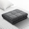 Weighted Blanket Kids 2.3KG Heavy Gravity Blankets Microfibre Cover Comfort Calming Deep Relax Better Sleep Grey