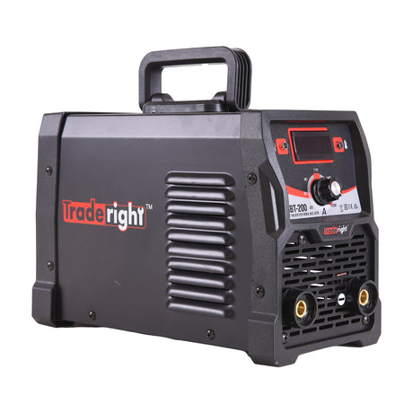 Traderight 200Amp DC iGBT Inverter MMA Welding Machine Stick Portable 15A Plug