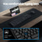 Wireless Keyboard and Mouse Combo Bluetooth Set for PC Laptop Phone Tablet 104 Keys Black