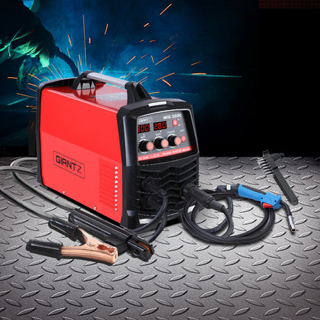 GIANTZ Inverter Welder Machine DC MIG MAG MMA Gas Gasless Welding Portable 300Amp