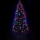 Jingle Jollys Christmas Tree 2.1M LED Xmas trees with Lights Multi Colour