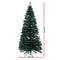 Jingle Jollys Christmas Tree 2.1M LED Xmas trees Optic Fibre Multi Colour