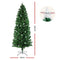 Jingle Jollys Christmas Tree 2.4M LED Xmas trees with Lights Multi Colour