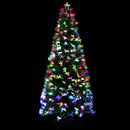 Jingle Jollys 1.8M 6FT LED Christmas Tree Xmas Multi Colour Lights Optic Fibre