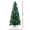 Jingle Jollys 1.8M 6FT LED Christmas Tree Xmas Multi Colour Lights Optic Fibre