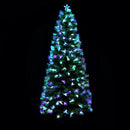 Jingle Jollys 1.8M 6FT LED Christmas Tree Xmas Multi Colour Lights Optic Fibre