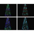 Jingle Jollys 1.8M 6FT LED Christmas Tree Xmas Multi Colour Lights Optic Fibre