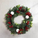 Jingle Jollys 2FT 60CM Christmas Wreath with Decor Xmas Tree Decoration