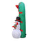 Jingle Jollys 2.8M Christmas Inflatable Giant Arch Way Santa Snowman Light Decor