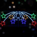 Jingle Jollys Christmas Motif Lights LED Star Fall Light Waterproof Outdoor Xmas