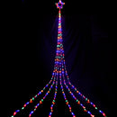 Jingle Jollys 5M Christmas Curtain Lights LED Motif Fairy String Light Outdoor