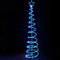 Jingle Jollys 2.4M LED Christmas Tree Solar Motif Lights 8 Modes