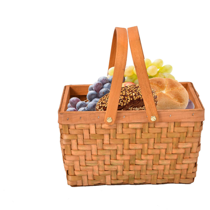 Deluxe Picnic Basket Indoor Outdoor Baskets Corporate Blanket Park Trip