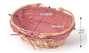 Deluxe Picnic Basket Indoor Outdoor Baskets Corporate Blanket Park Trip