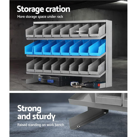 Giantz 24 Bin Storage Shelving Rack