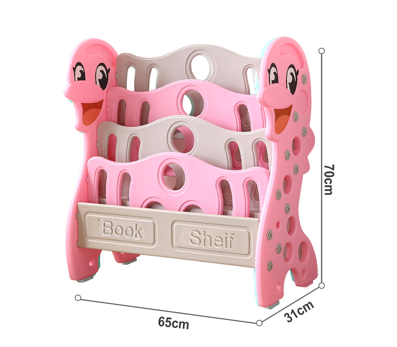 Bo Peep Kids Bookshelf Children Bookcase Pink