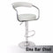 2 x GINA BAR STOOL WHITE