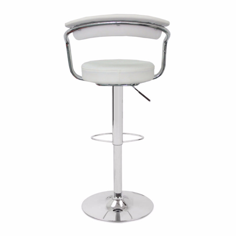 2 x GINA BAR STOOL WHITE