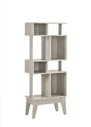 Display Shelf Cabinet In White Oak