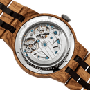 Men Dual Wheel Automatic Ambila Wood Watch