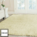 Designer Soft Shag Shaggy Floor Confetti Rug Carpet Home Decor 200x230cm Cream