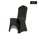 10x Chair Cover Spandex Lycra Stretch Banquet Wedding Party Black Colour