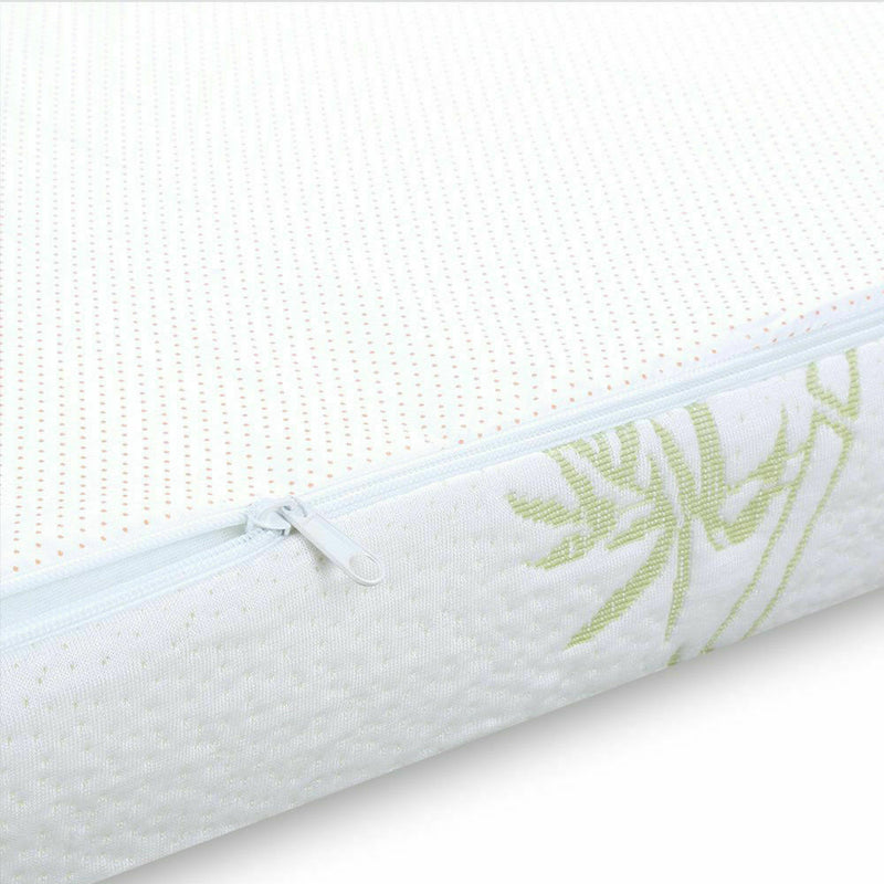 DreamZ 5cm Thickness Cool Gel Memory Foam Mattress Topper Bamboo Fabric Queen