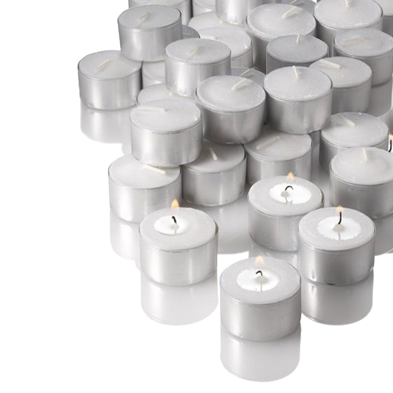 1200x Tea Light Candles 9 Hour Bulk Tealights Unscented Candle Lights Wedding