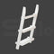 3 Tier Wooden Ladder Shelf Stand Storage Book Shelves Leaning Display Rack