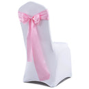 50x Satin Chair Sashes Cloth Cover Wedding Party Event Decoration Table Runner