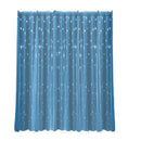 Star Blockout Curtain Panels Blackout 2 Layer Eyelet Room Darken Pure Fabric